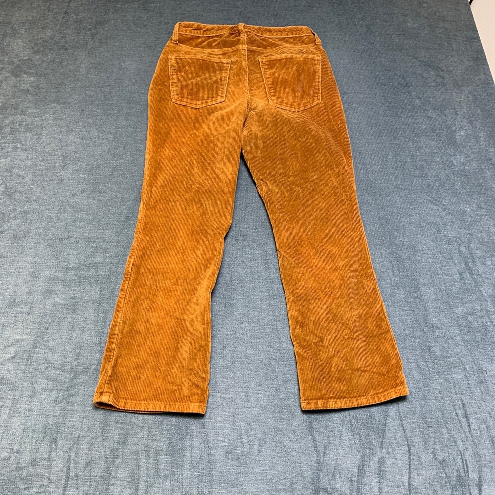Universal Thread Ankle Bootcut Pants Women 4/27R Brown Corduroy 5-Pockets Casual